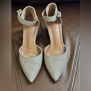 Shimmering Gold Heels